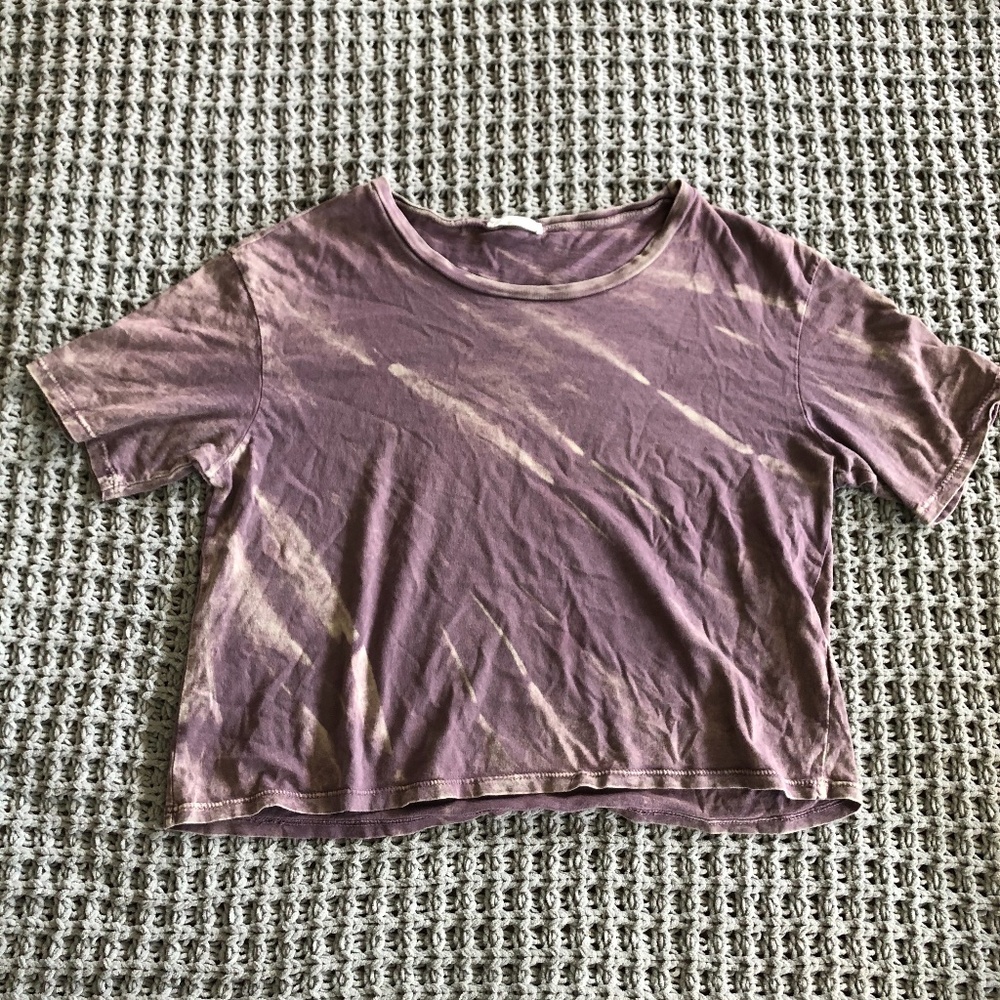 Purple Crop Top